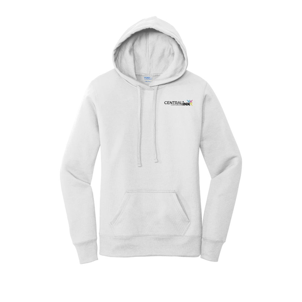 Port & Company® Women's Core Fleece Pullover Hooded Sweatshirt