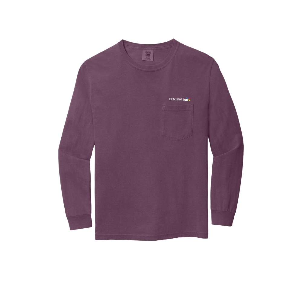 Comfort Colors ® Heavyweight Ring Spun Long Sleeve Pocket Tee