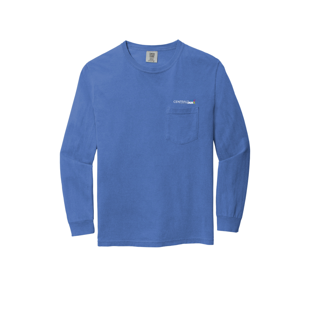 Comfort Colors ® Heavyweight Ring Spun Long Sleeve Pocket Tee
