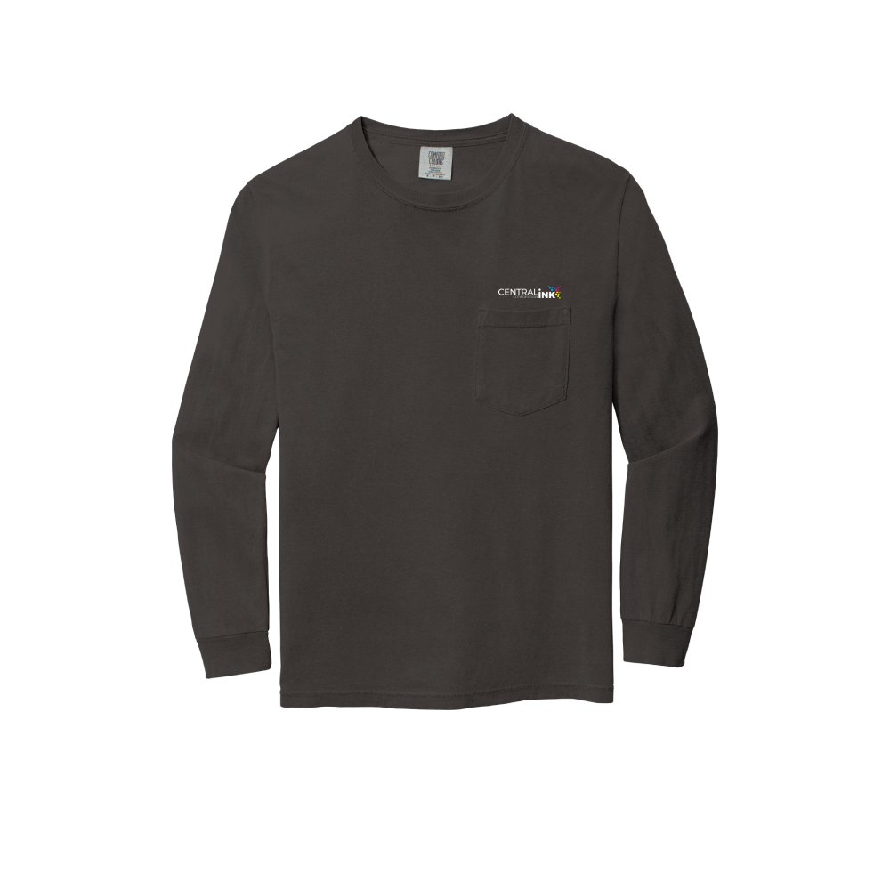 Comfort Colors ® Heavyweight Ring Spun Long Sleeve Pocket Tee