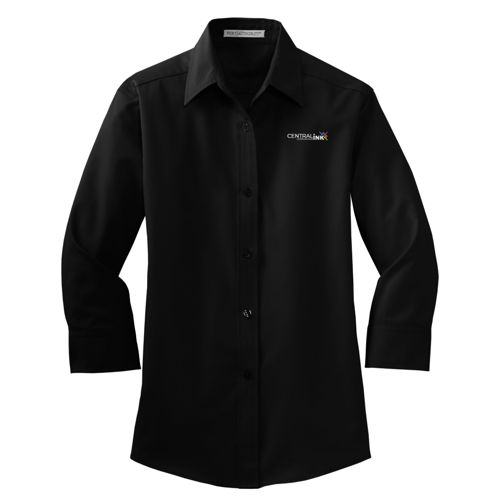 Port Authority® Women's 3/4-Sleeve Easy Care Shirt