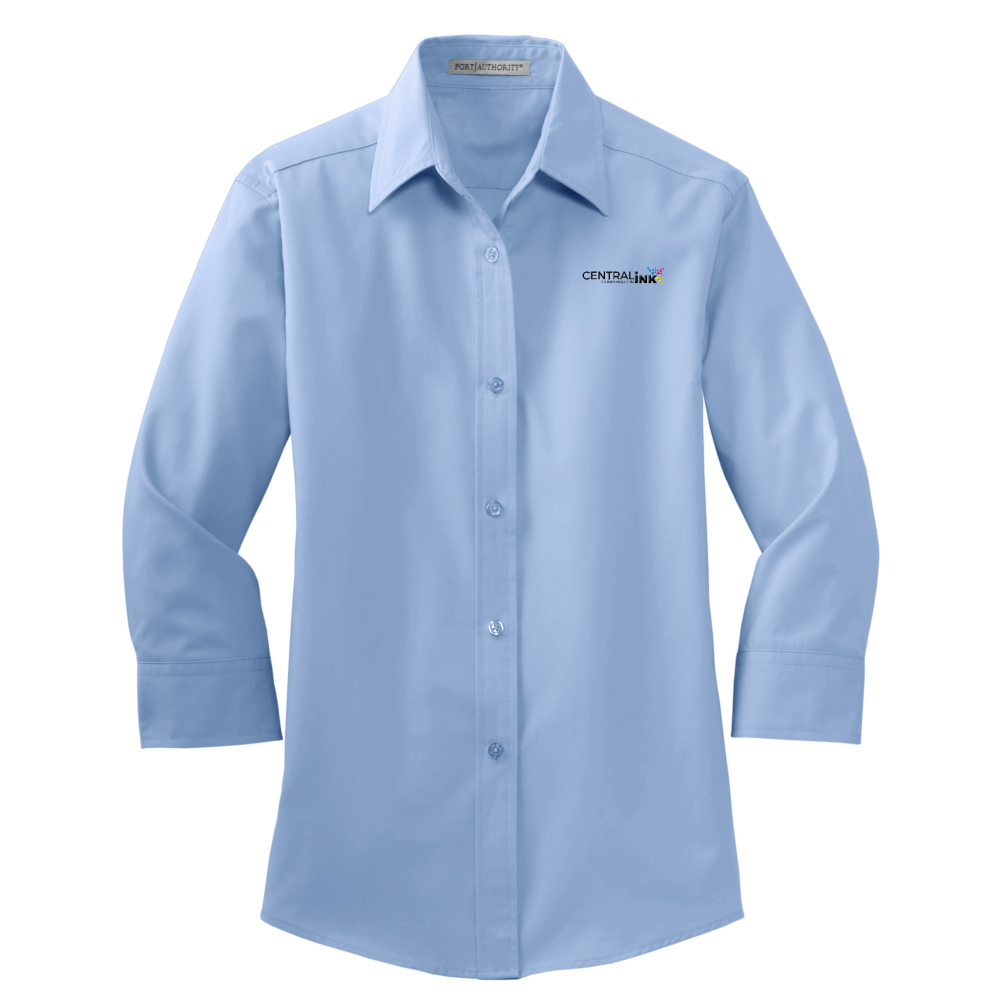 Port Authority® Women's 3/4-Sleeve Easy Care Shirt
