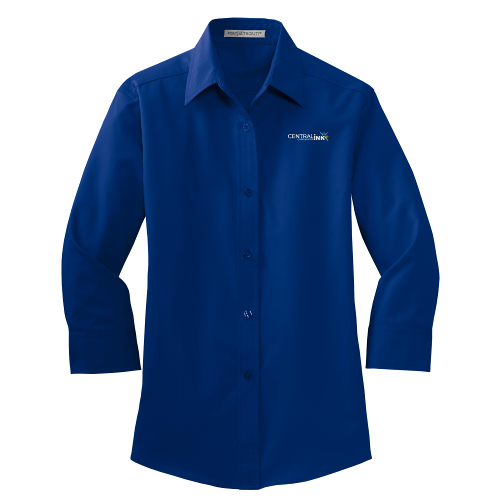 Port Authority® Women's 3/4-Sleeve Easy Care Shirt