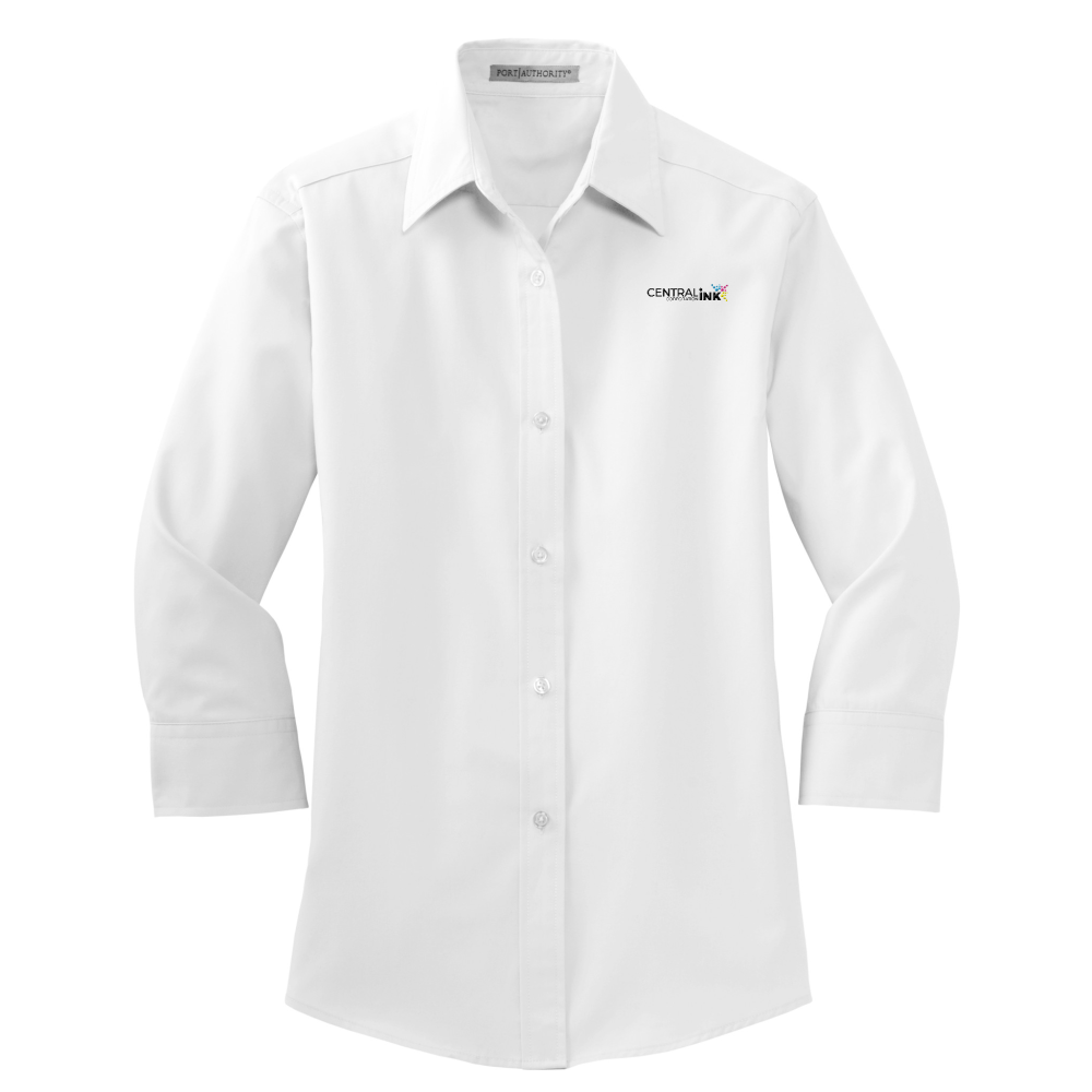 Port Authority® Women's 3/4-Sleeve Easy Care Shirt