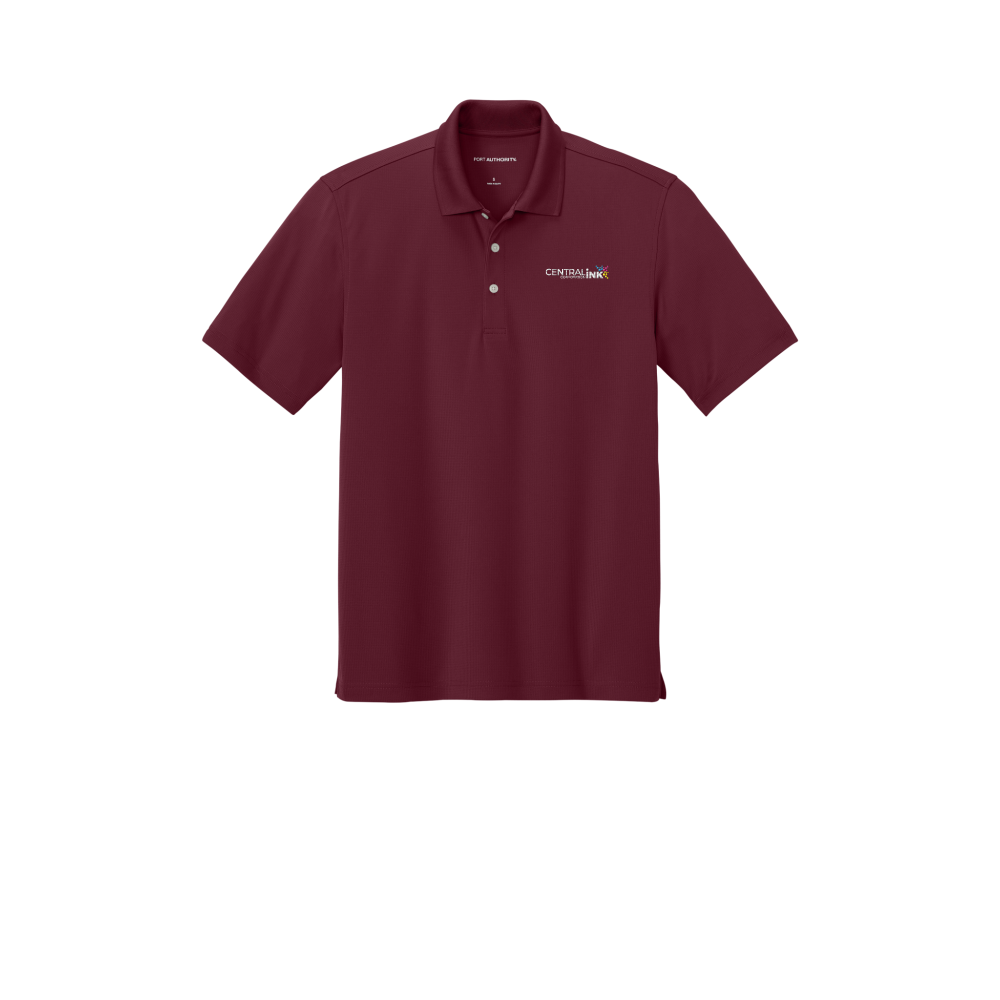 Port Authority® Dry Zone® Stain-Release Grid Polo