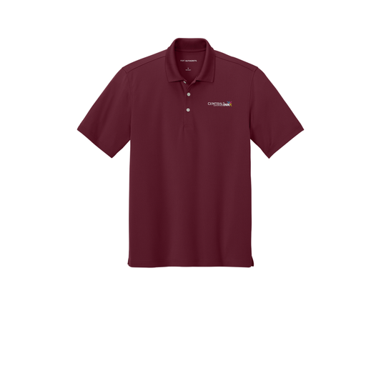 Port Authority® Dry Zone® Stain-Release Grid Polo