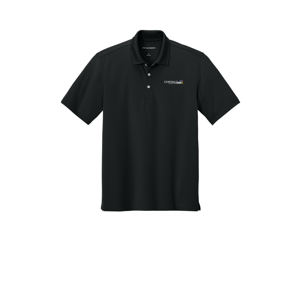 Port Authority® Dry Zone® Stain-Release Grid Polo
