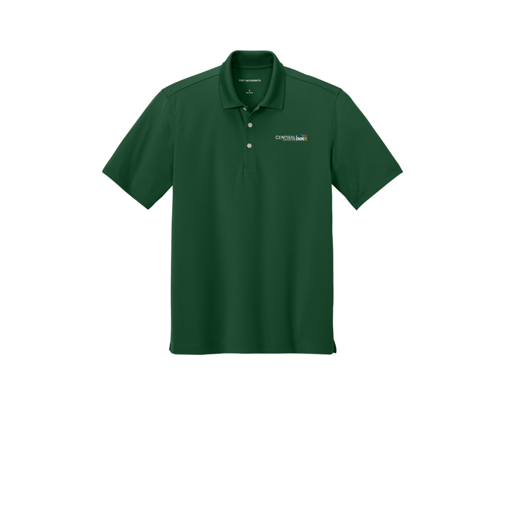Port Authority® Dry Zone® Stain-Release Grid Polo