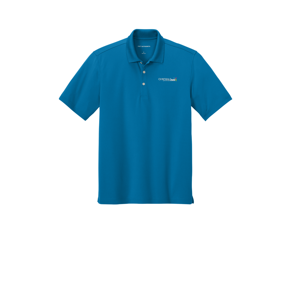 Port Authority® Dry Zone® Stain-Release Grid Polo