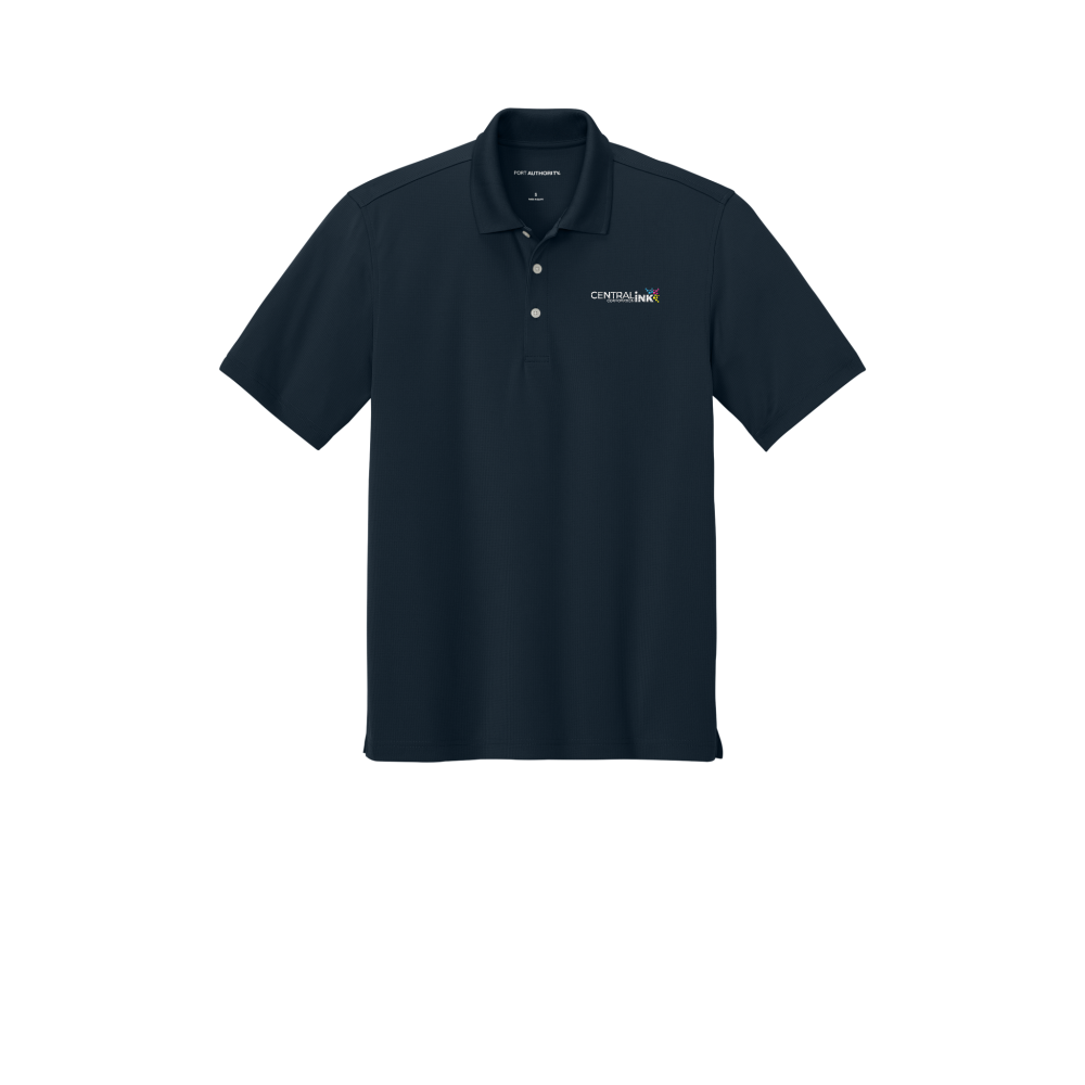 Port Authority® Dry Zone® Stain-Release Grid Polo
