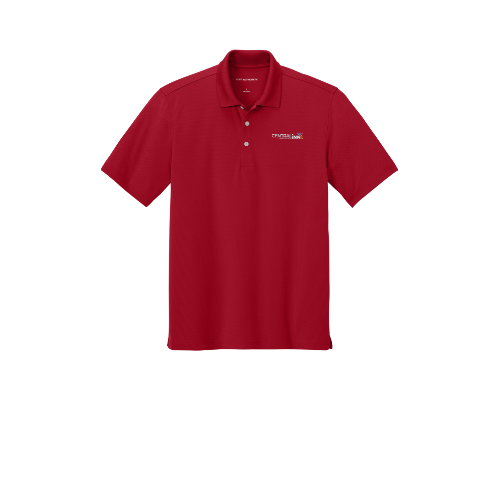Port Authority® Dry Zone® Stain-Release Grid Polo