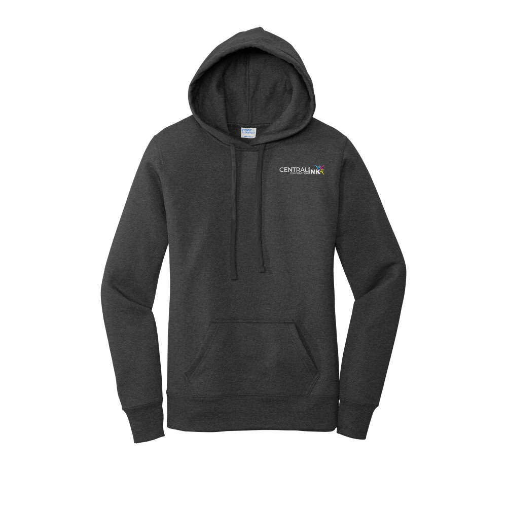 Port & Company® Women's Core Fleece Pullover Hooded Sweatshirt