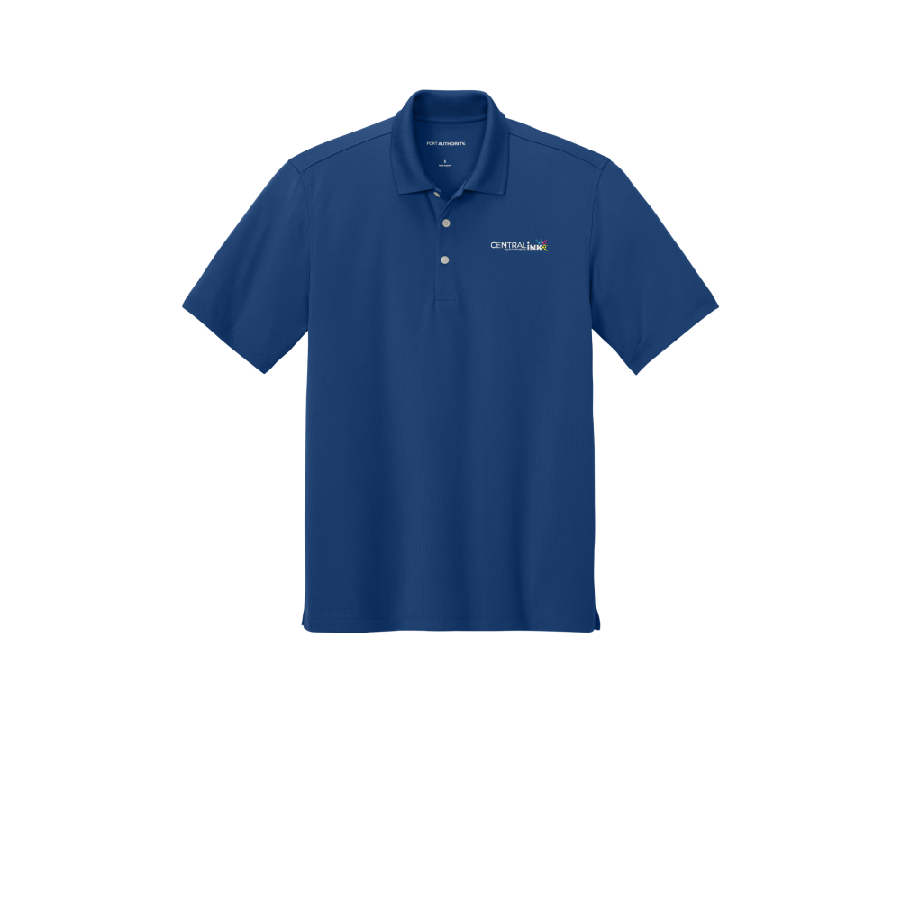 Port Authority® Dry Zone® Stain-Release Grid Polo