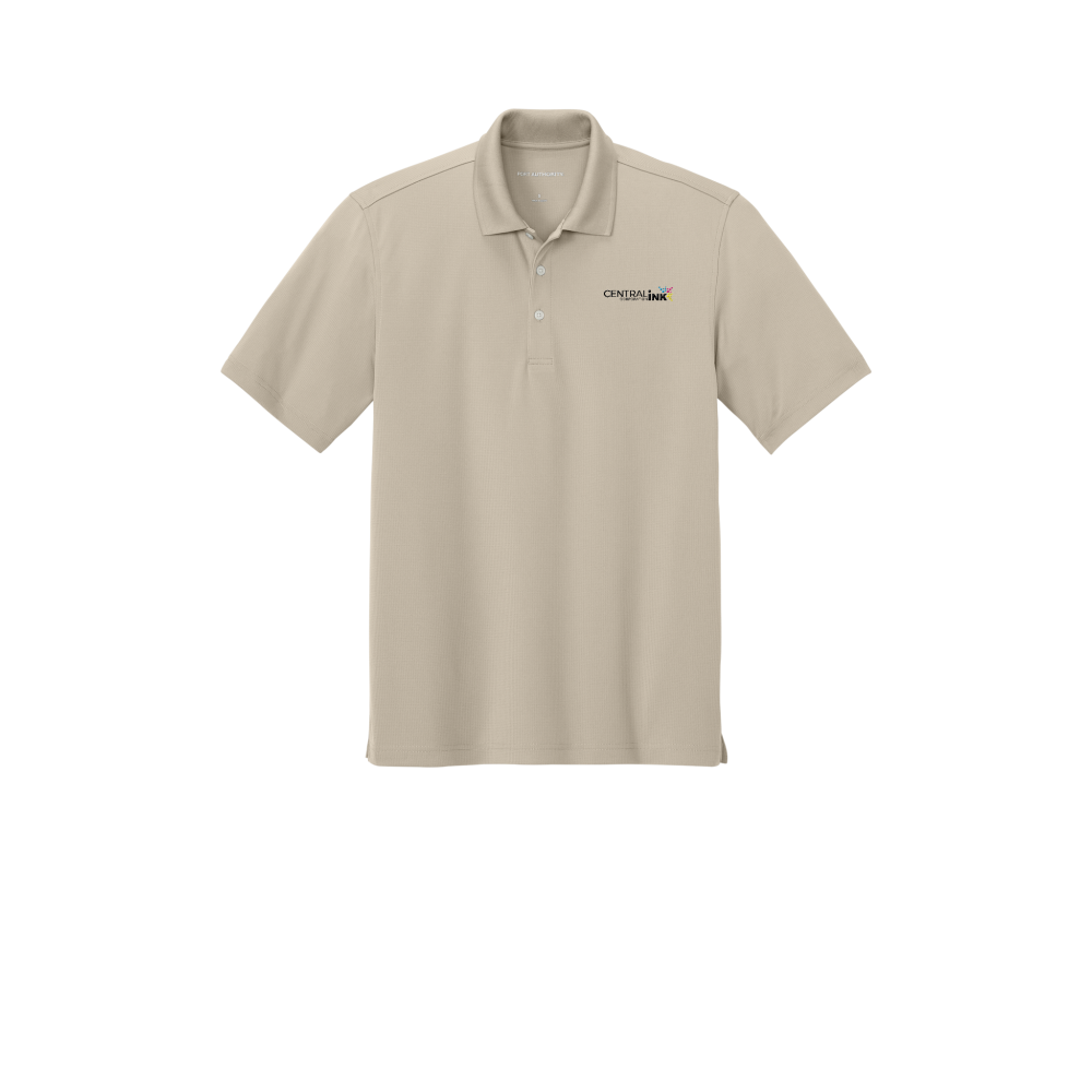 Port Authority® Dry Zone® Stain-Release Grid Polo