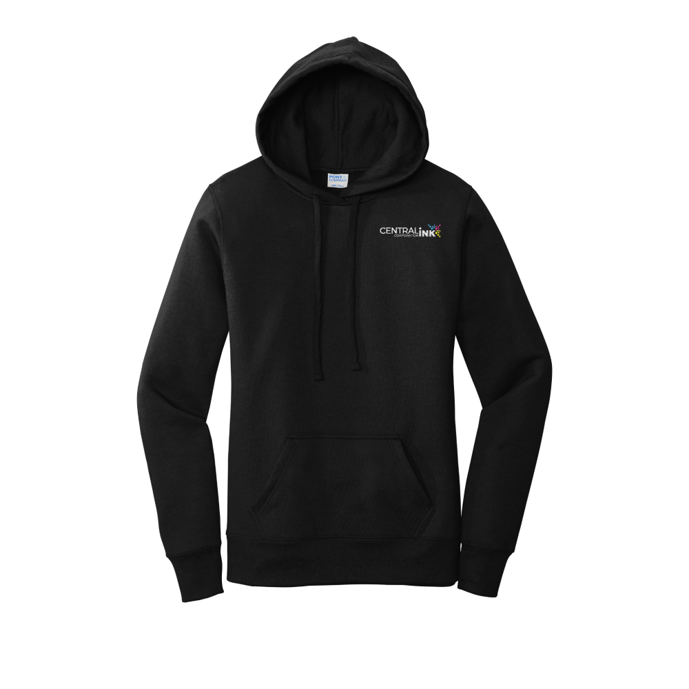 Port & Company® Women's Core Fleece Pullover Hooded Sweatshirt