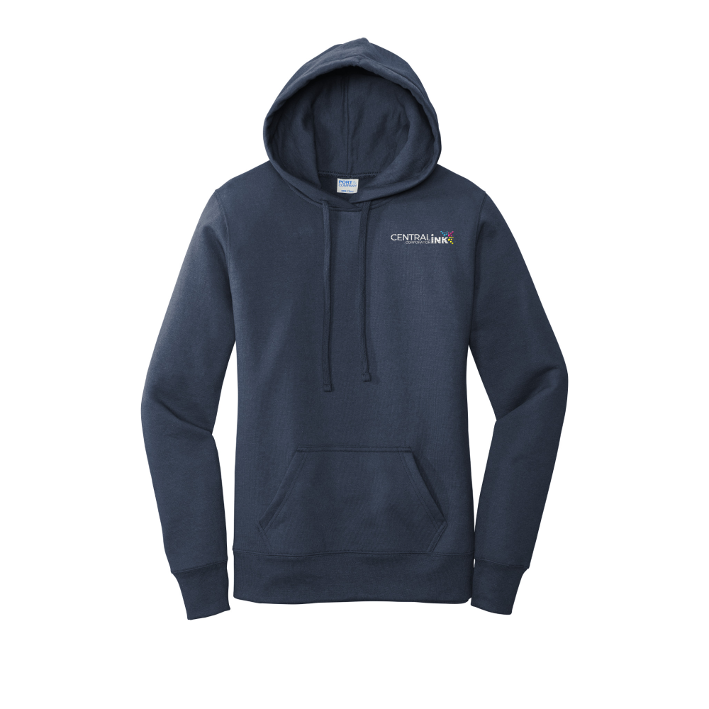 Port & Company® Women's Core Fleece Pullover Hooded Sweatshirt