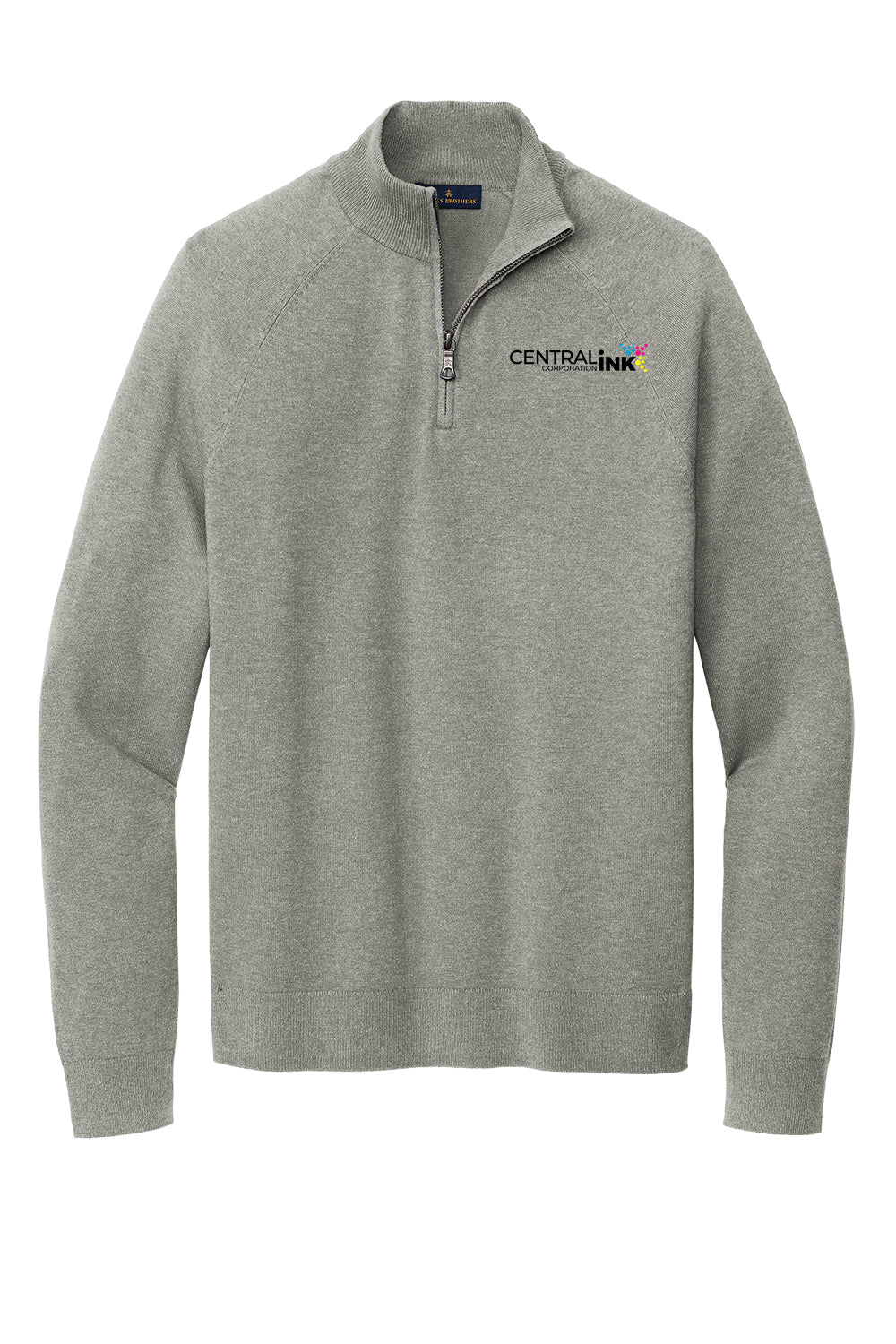 Brooks Brothers® Cotton Stretch 1/4-Zip Sweater